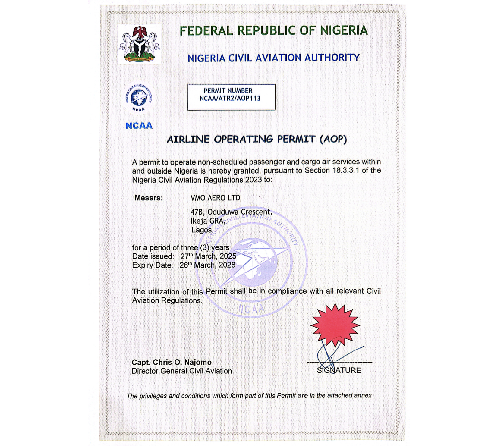 NIGERIAN AVIATIONNEWS: FOR THE RECORDS II, image size:1672x1480